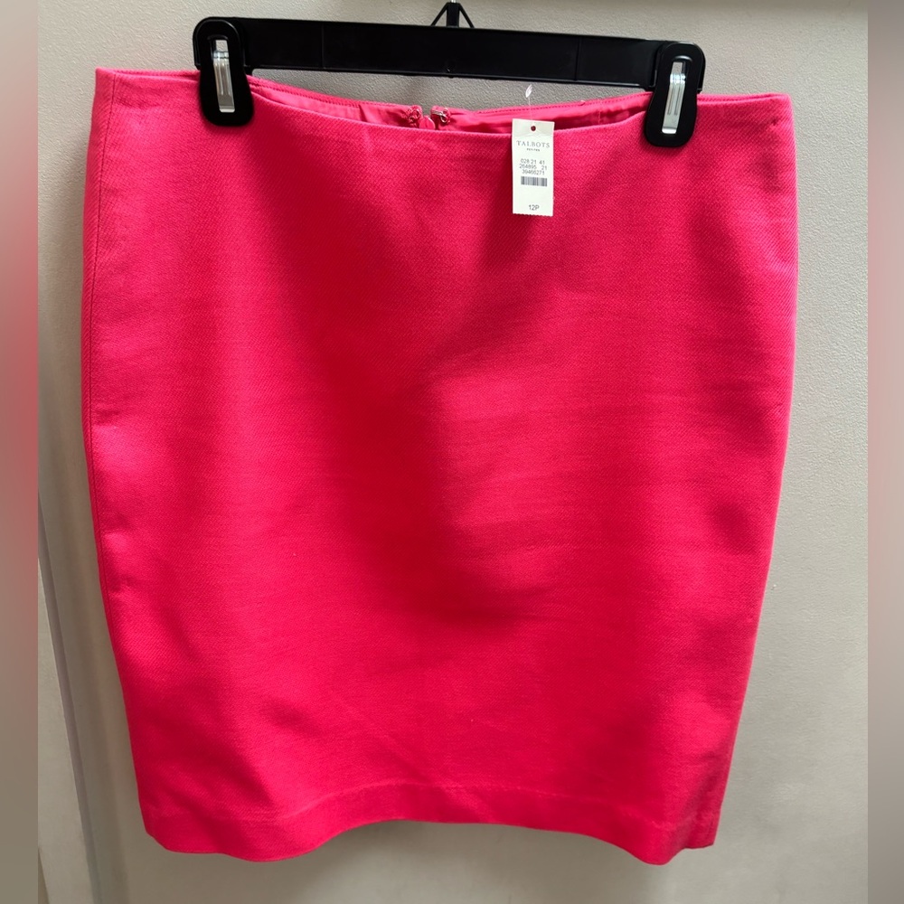 NWT Talbots Red Skirt